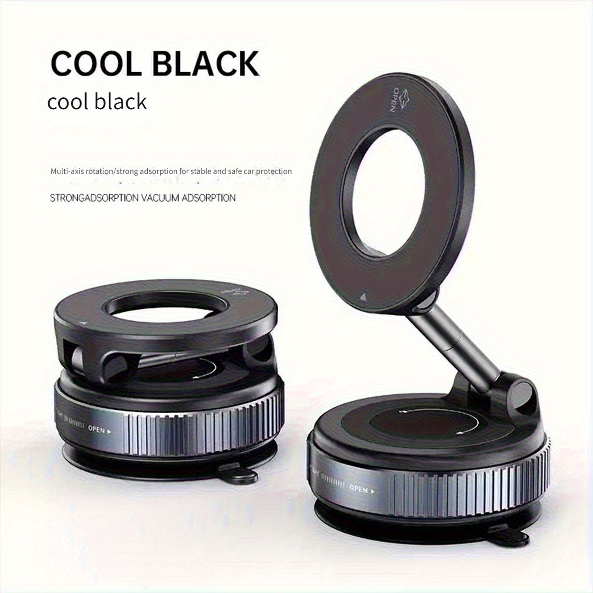 Zinc Alloy Magnetic Car Phone Holder