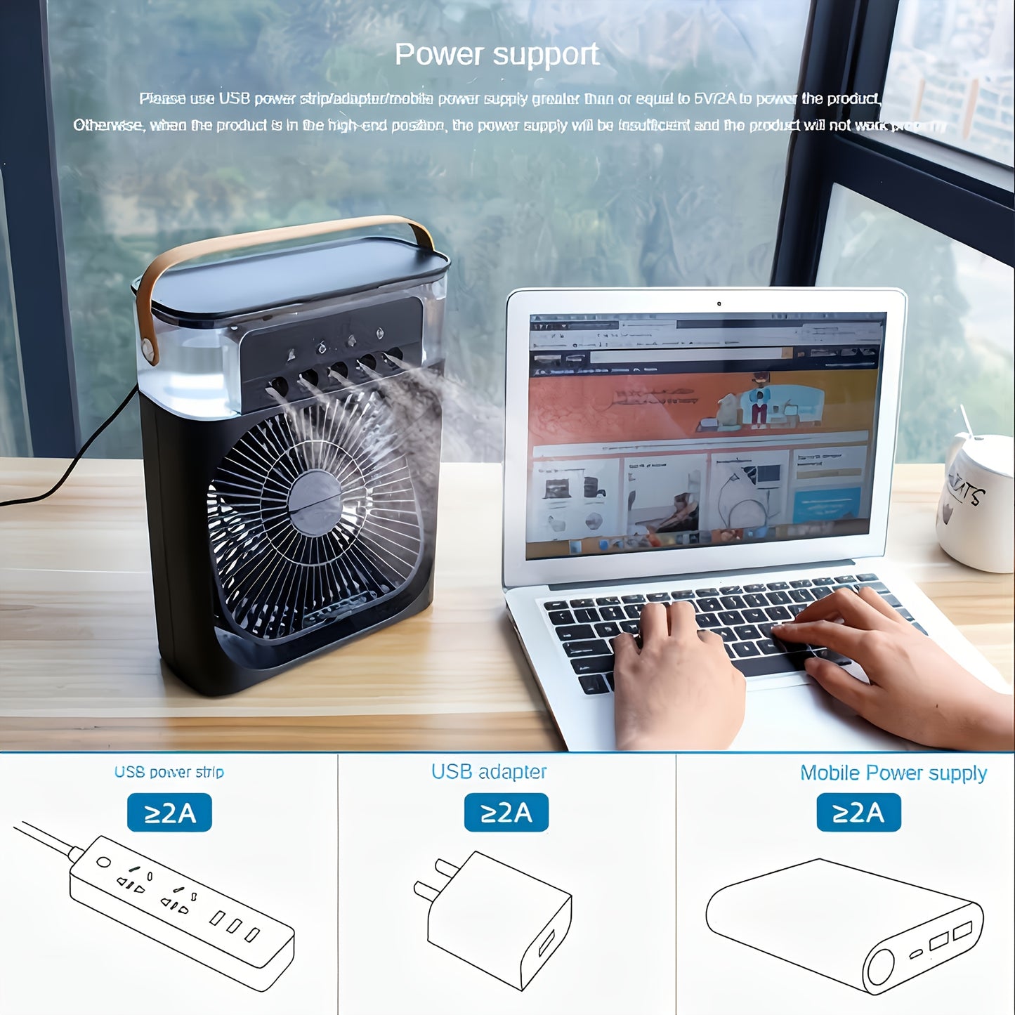 Portable Air Conditioning Fan