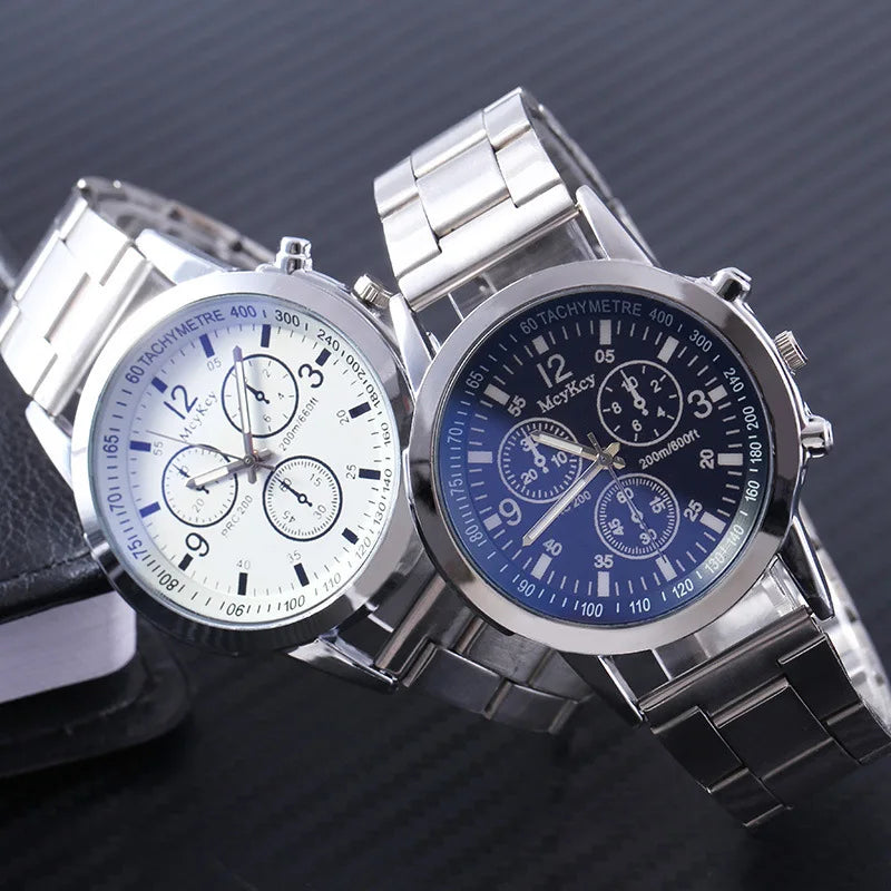 Simple Luxury Business Men's Watches Stainless Steel