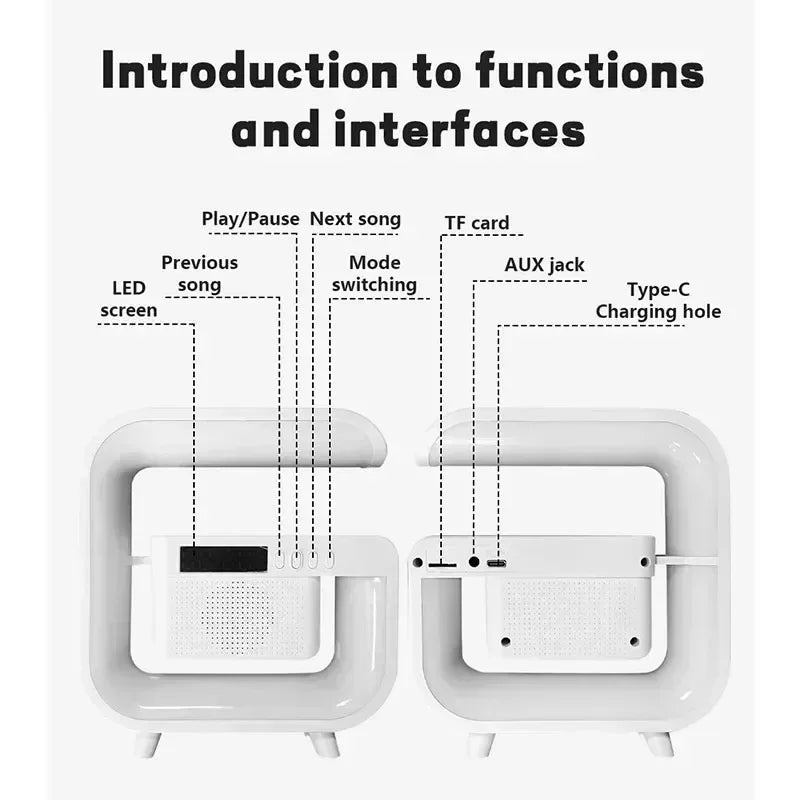 Wireless Charging Station for iPhone and Android