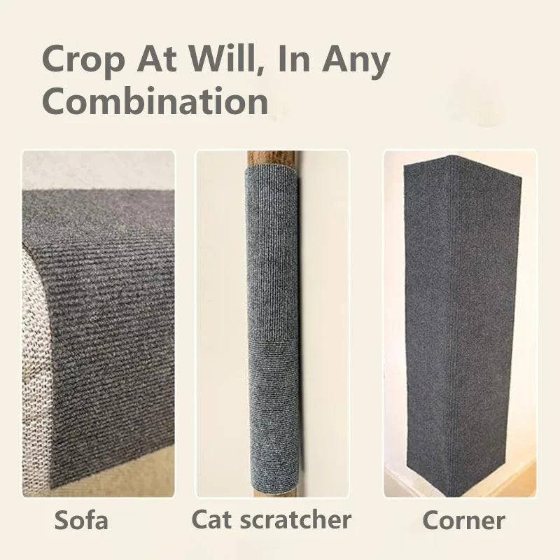 Cat scratch mat
