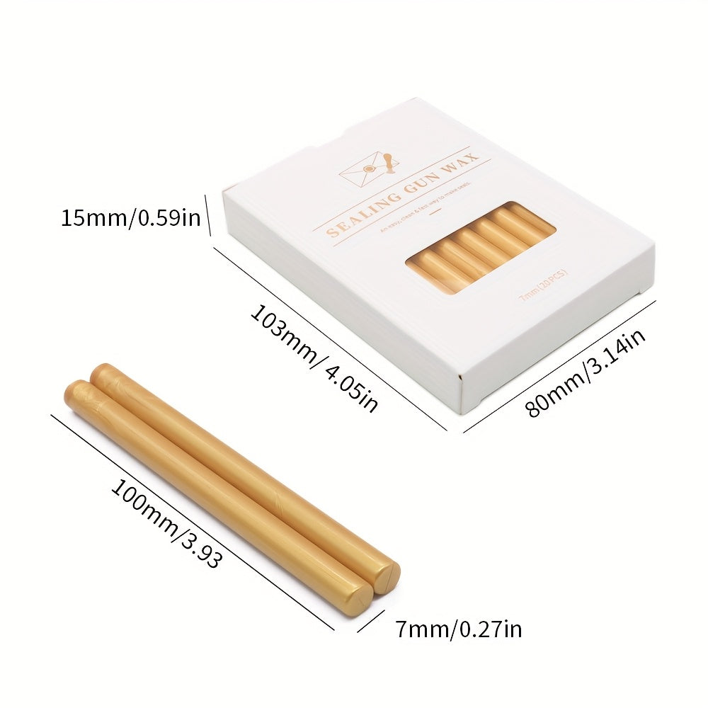 20pcs of Mini Sealing Wax Sticks