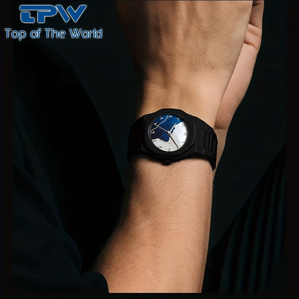 Black Arabic Dial, Durable Comfortable Strap for Casual & Formal Wear
