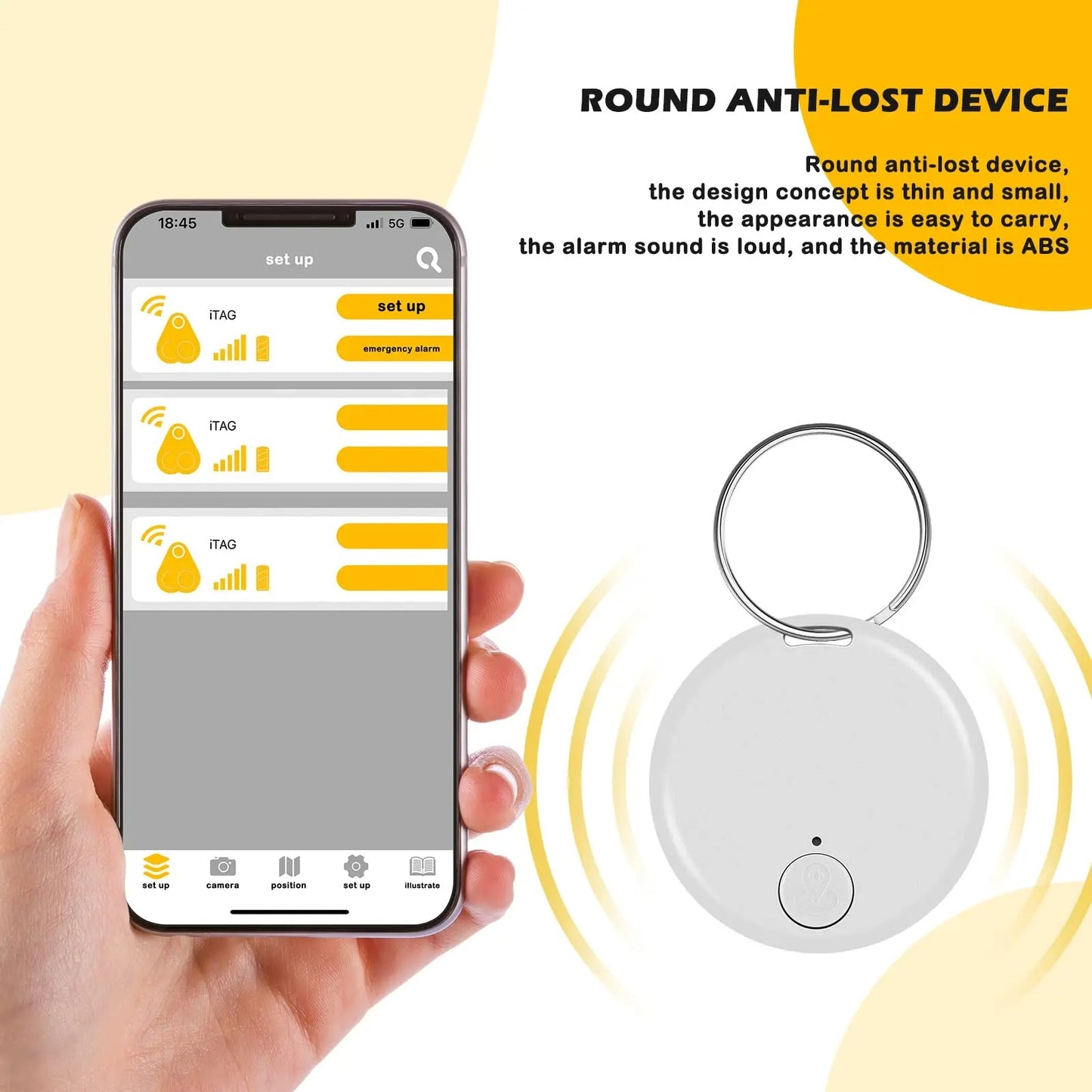 Mini GPS Mobile Bluetooth 5.0 Tracker