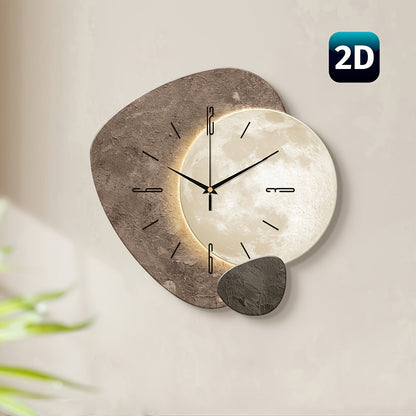 Modern Moon Phase Wall Clock