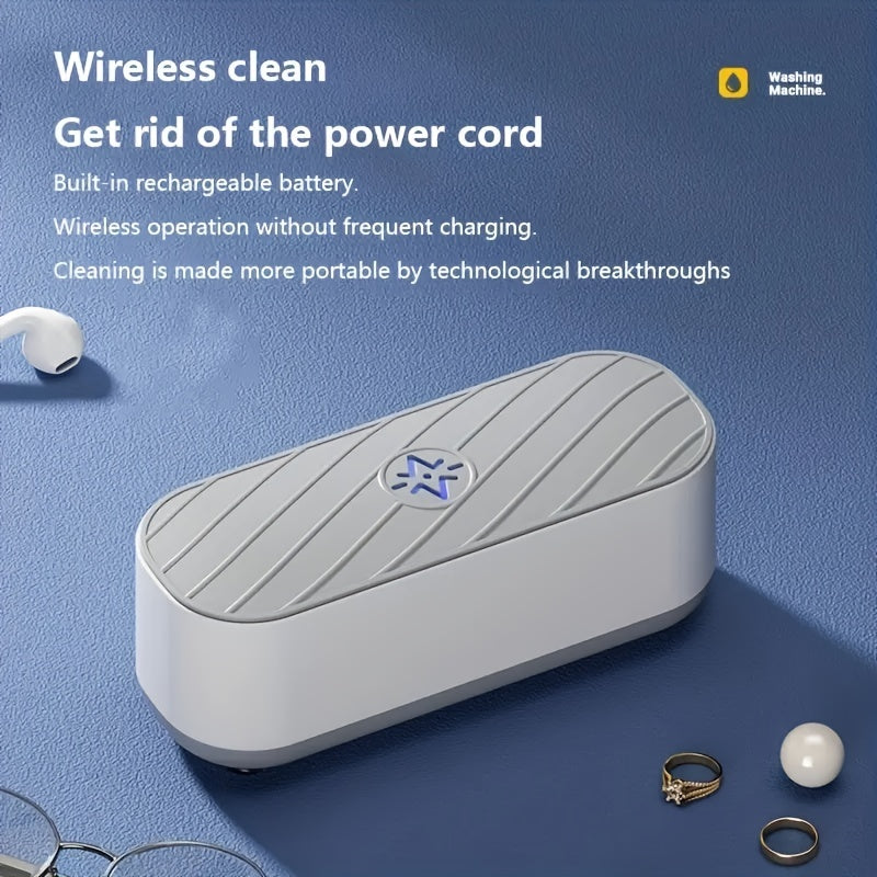 Portable Jewelry and Glasses Cleaner
