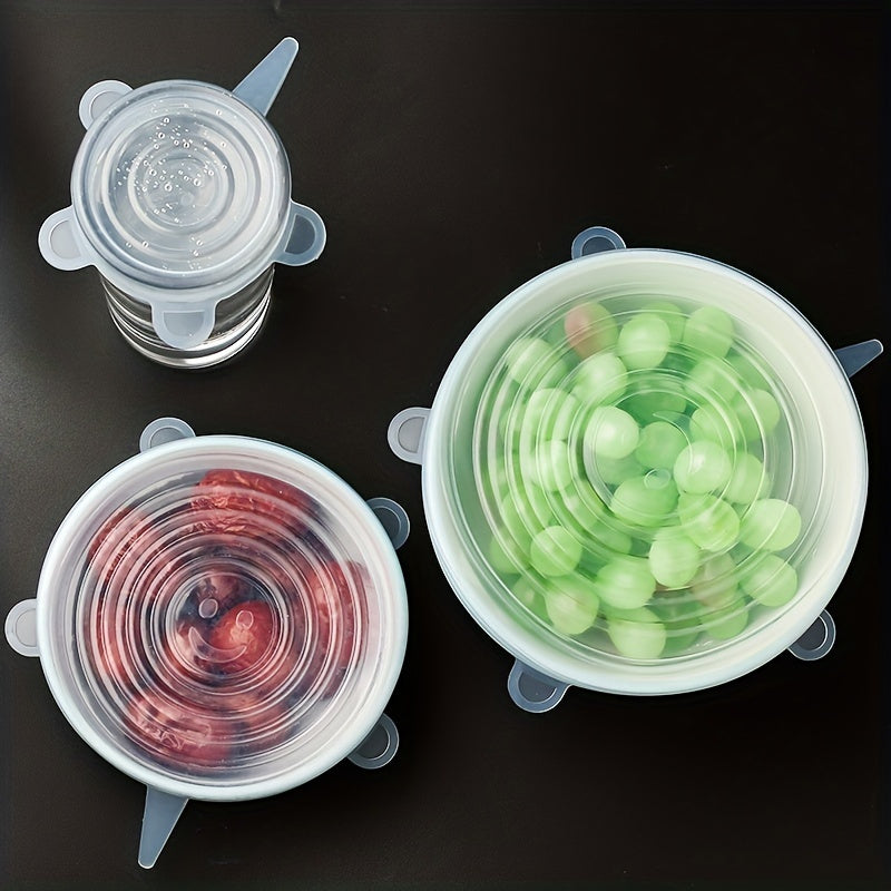 6-Pack Silicone Bowl Covers