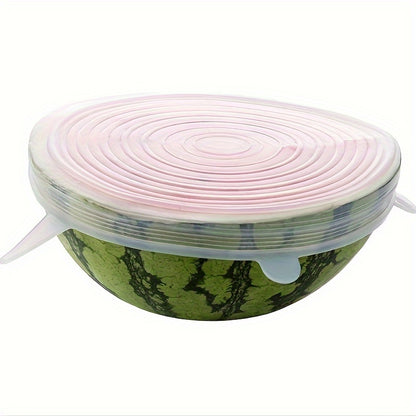 6-Pack Silicone Bowl Covers