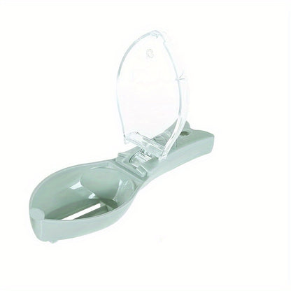 Kitchen Scale Remover with Storage Box - Easy-to-Clean Scraper, Efficient Fish Scale Cleaning Tool