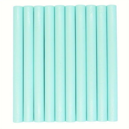 10pcs Bagged Cylindrical Fire Paint Wax Sticks