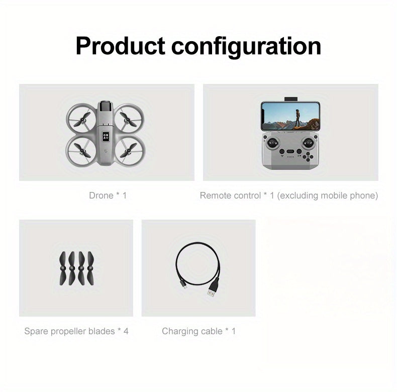 GT3 Drone with HD Dual Camera