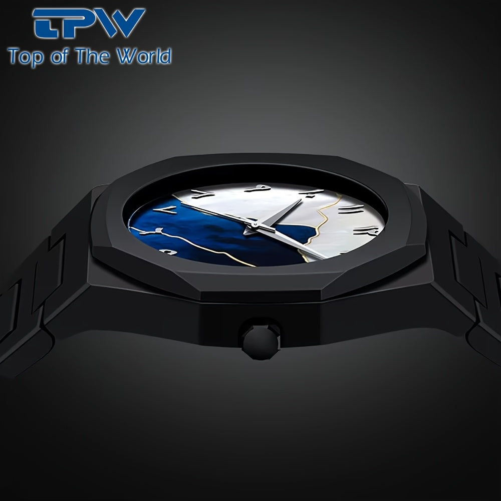 Black Arabic Dial, Durable Comfortable Strap for Casual & Formal Wear