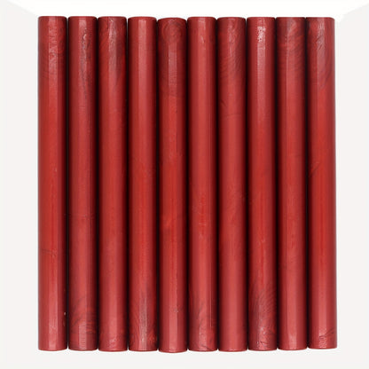 10pcs Bagged Cylindrical Fire Paint Wax Sticks