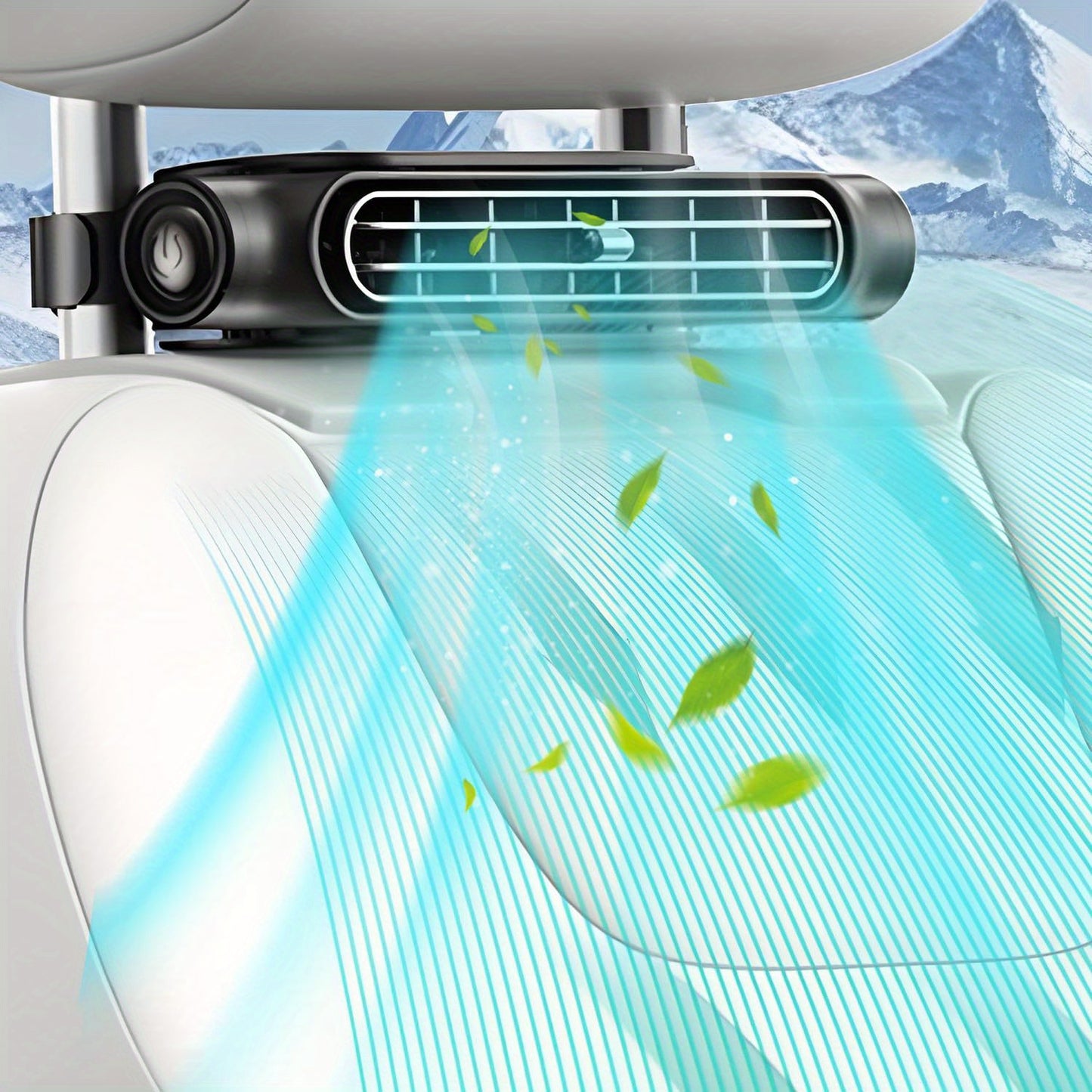 USB-Powered Car Cooling Fan