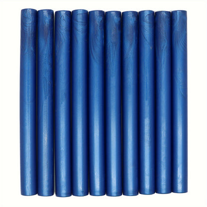 10pcs Bagged Cylindrical Fire Paint Wax Sticks