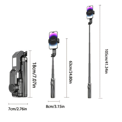 Q31 1-Axis Handheld Gimbal Stabilizer with Wireless Remote Control
