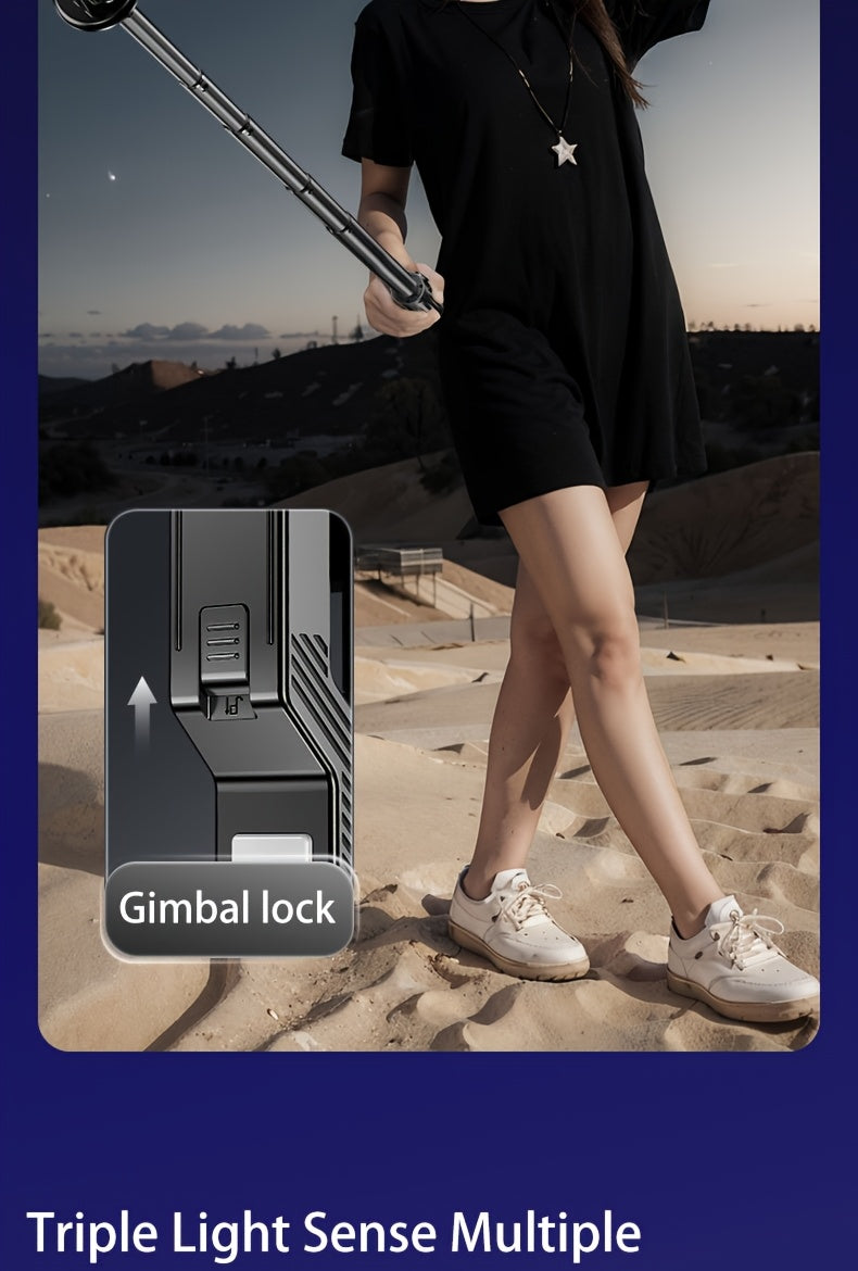 Q31 1-Axis Handheld Gimbal Stabilizer with Wireless Remote Control