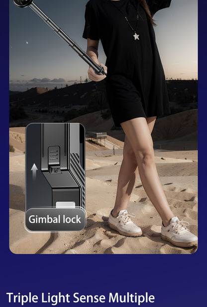 Q31 1-Axis Handheld Gimbal Stabilizer with Wireless Remote Control