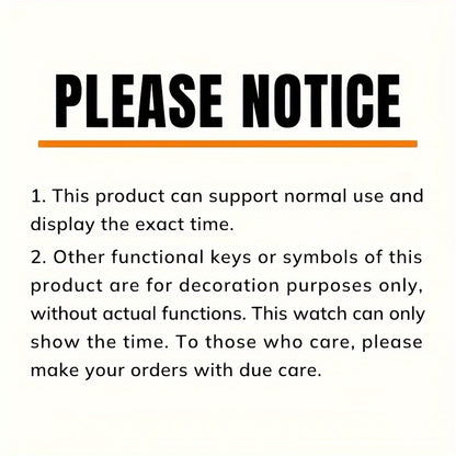 4pcs Men's Fashion Watch Set, Quartz Movement