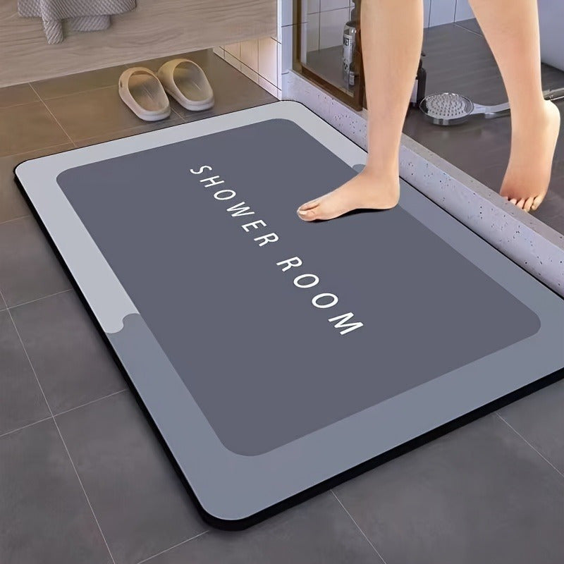 Quick Dry, Super Absorbent Anti-Slip Shower Mat