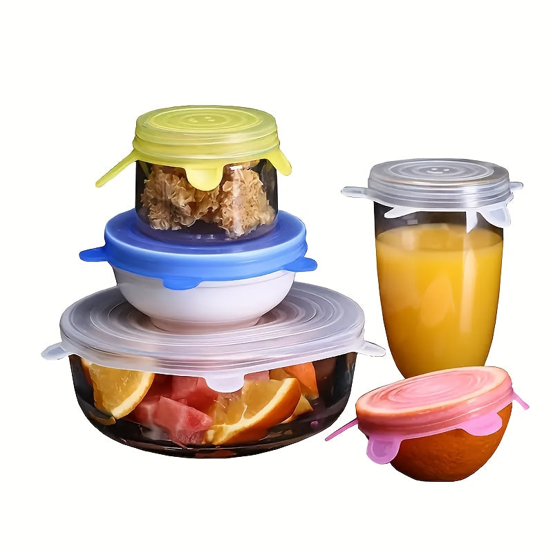 6-Pack Silicone Bowl Covers