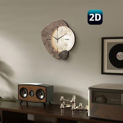 Modern Moon Phase Wall Clock