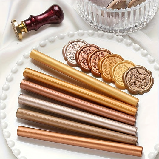 10pcs Bagged Cylindrical Fire Paint Wax Sticks