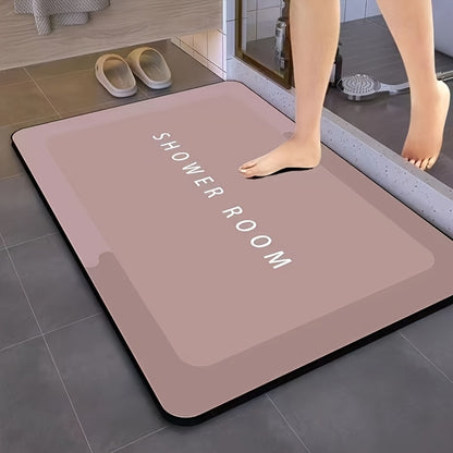 Quick Dry, Super Absorbent Anti-Slip Shower Mat
