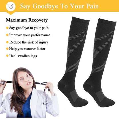 Nurse Compression Diabetes Socks