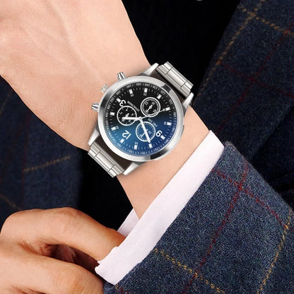 Simple Luxury Business Men's Watches Stainless Steel