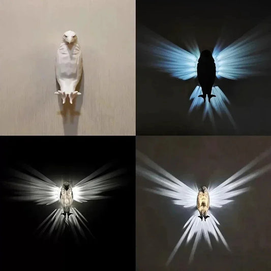 Bird Wall 3D Lamp