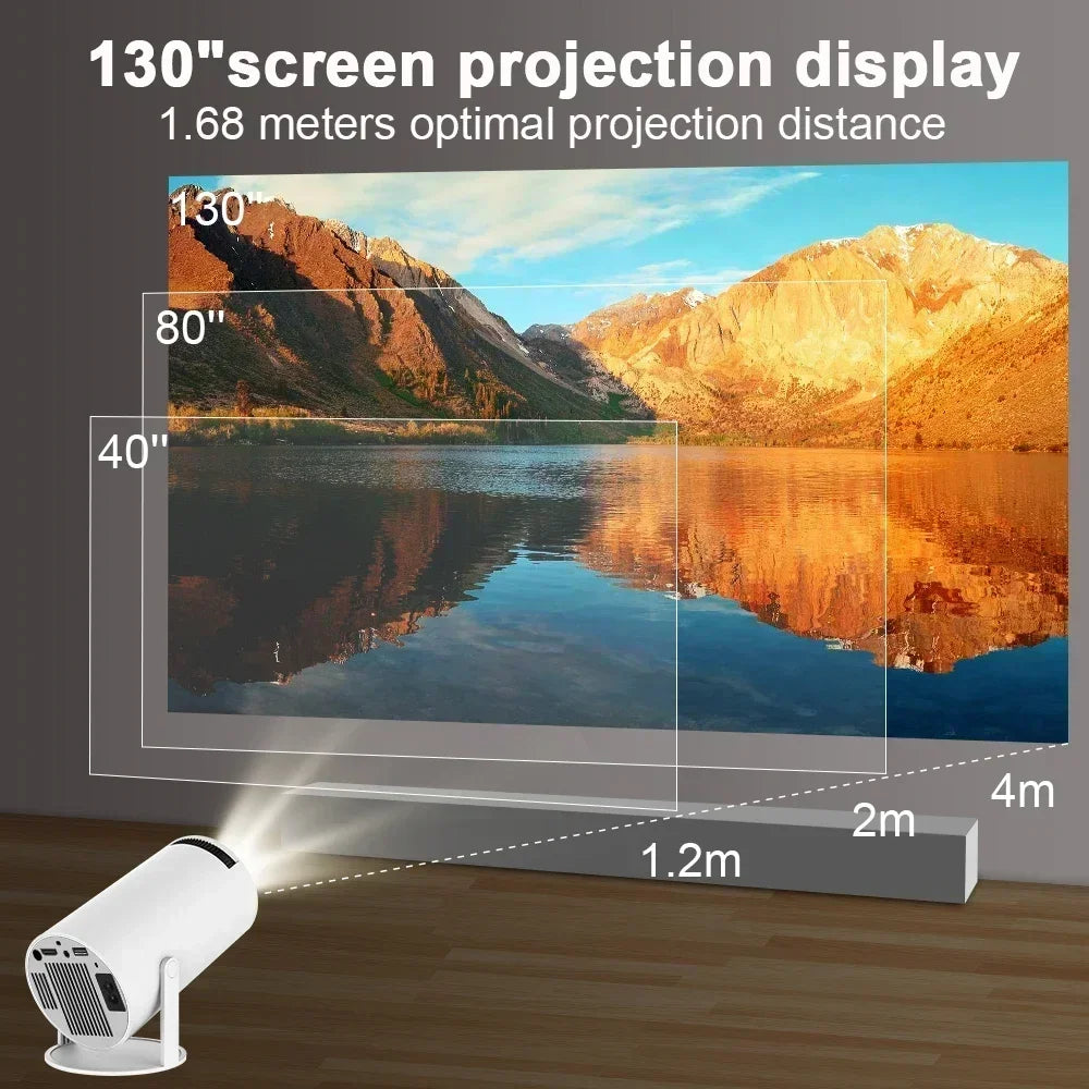 portable projector 4K