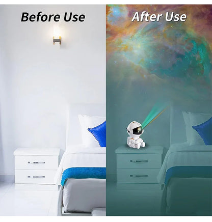 Galaxy Star Astronaut Projector LED