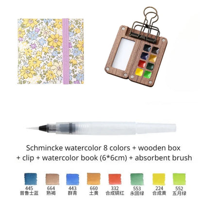 Portable Travel Watercolor Set