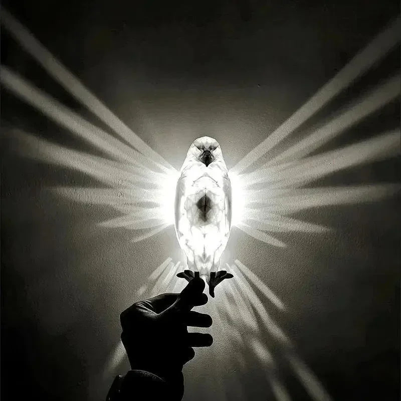 Bird Wall 3D Lamp