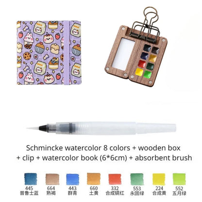 Portable Travel Watercolor Set