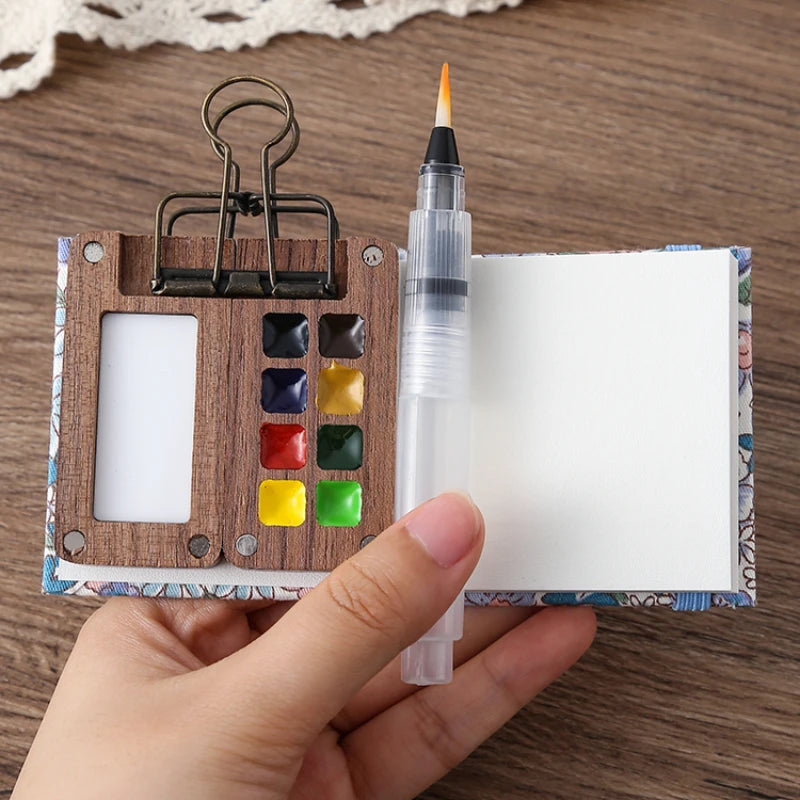 Portable Travel Watercolor Set