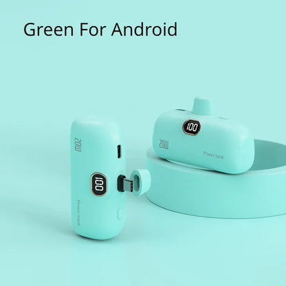 Portable Power Bank for iPhone and Android (5000 MAH)