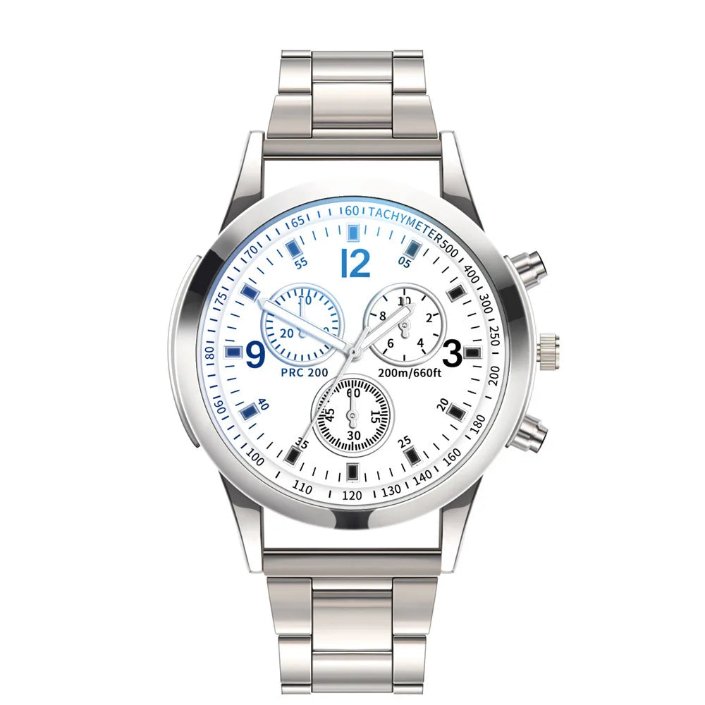 Simple Luxury Business Men's Watches Stainless Steel