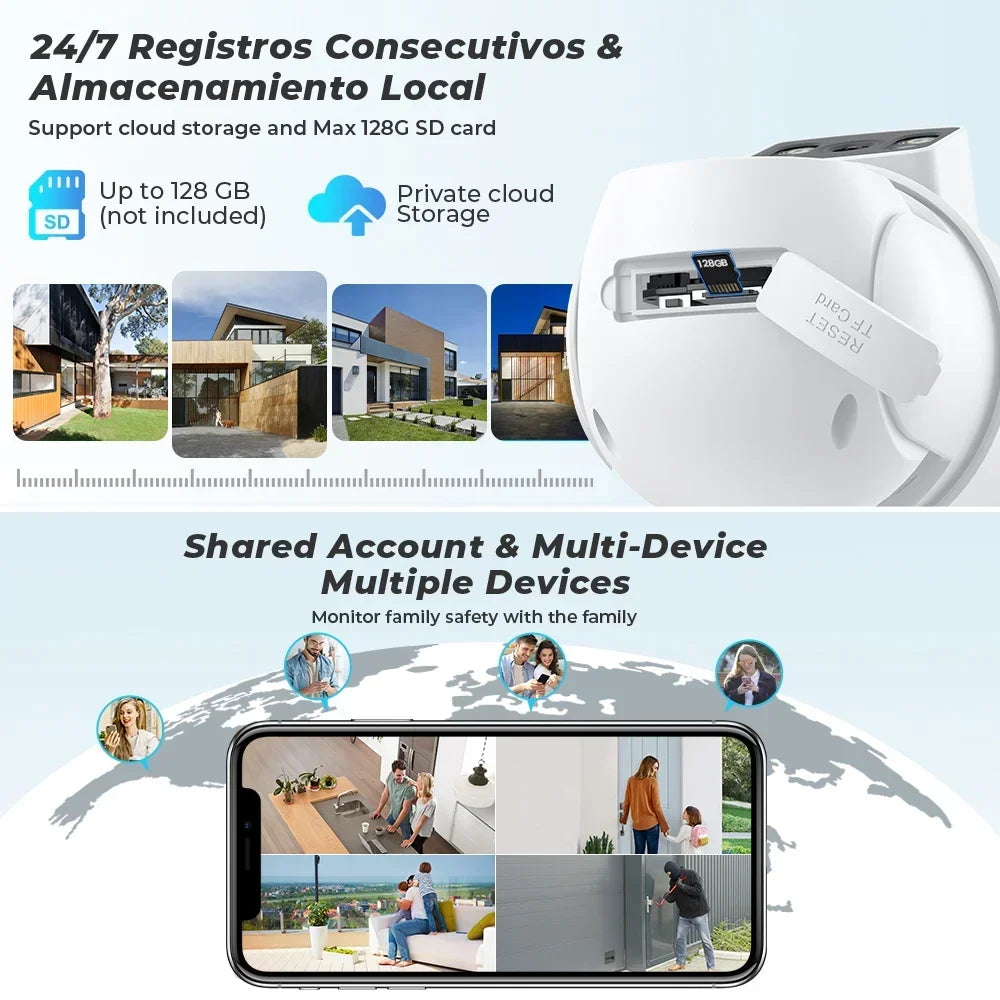 Wi-Fi Surveillance CCTV Camera