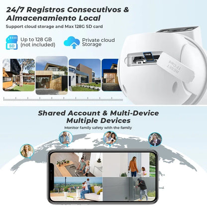 Wi-Fi Surveillance CCTV Camera