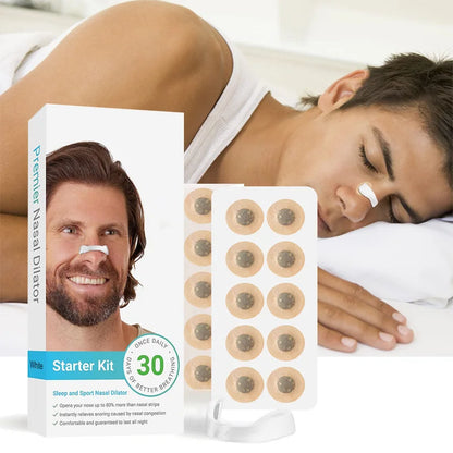 Nasal Breathing Dilators Magnetic Nose Strips