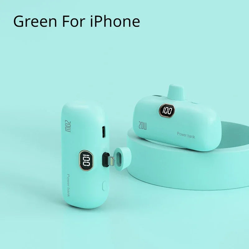 Portable Power Bank for iPhone and Android (5000 MAH)