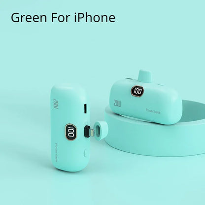 Portable Power Bank for iPhone and Android (5000 MAH)