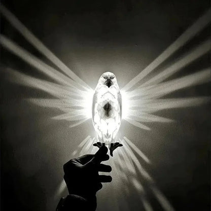 Bird Wall 3D Lamp