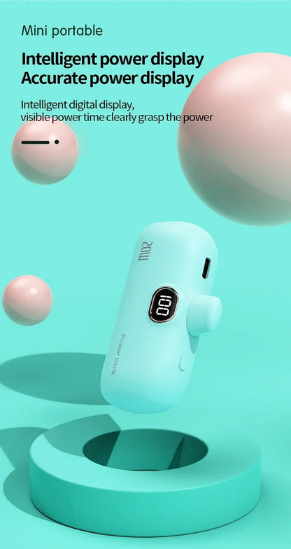 Portable Power Bank for iPhone and Android (5000 MAH)