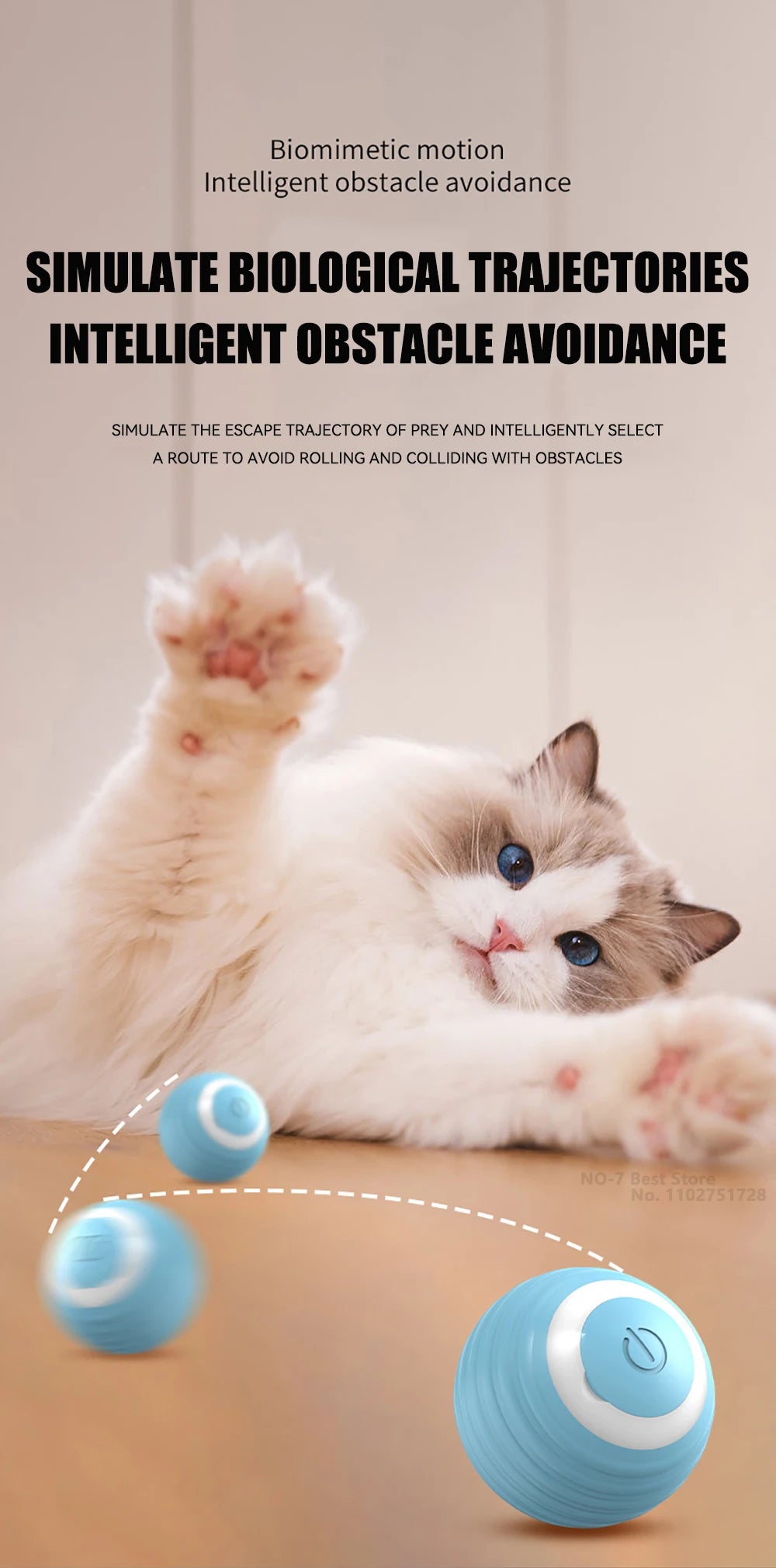 Cat Interactive Ball