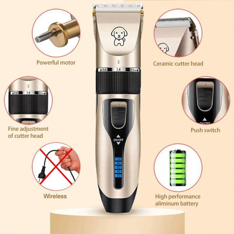 Pets Grooming Haircut Trimmer Shaver Sets