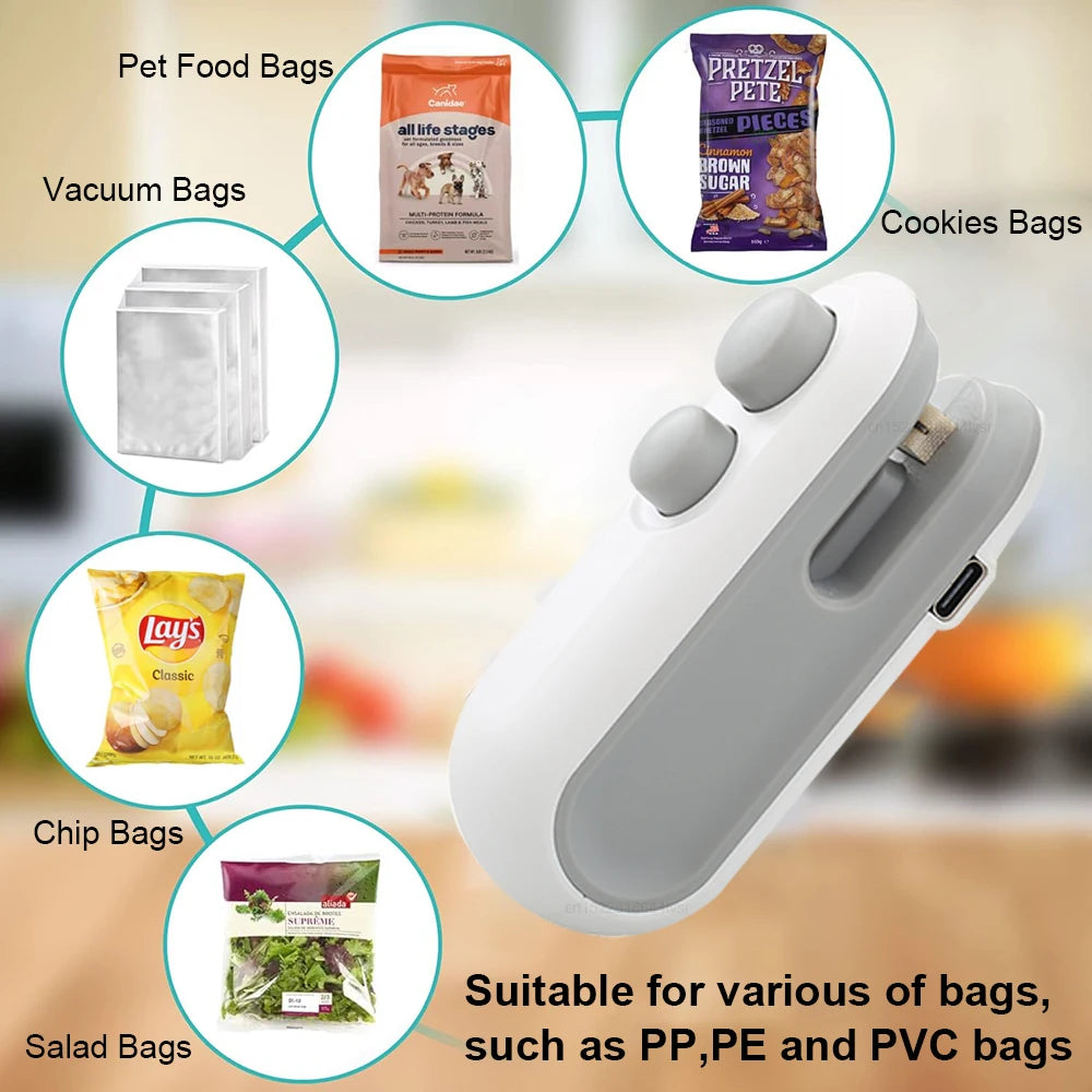 Mini Portable Plastic Bags Sealing Machine