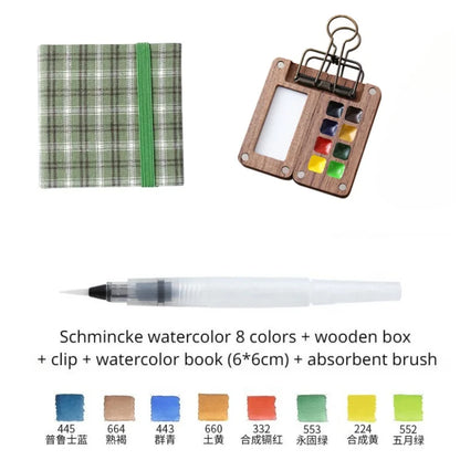 Portable Travel Watercolor Set